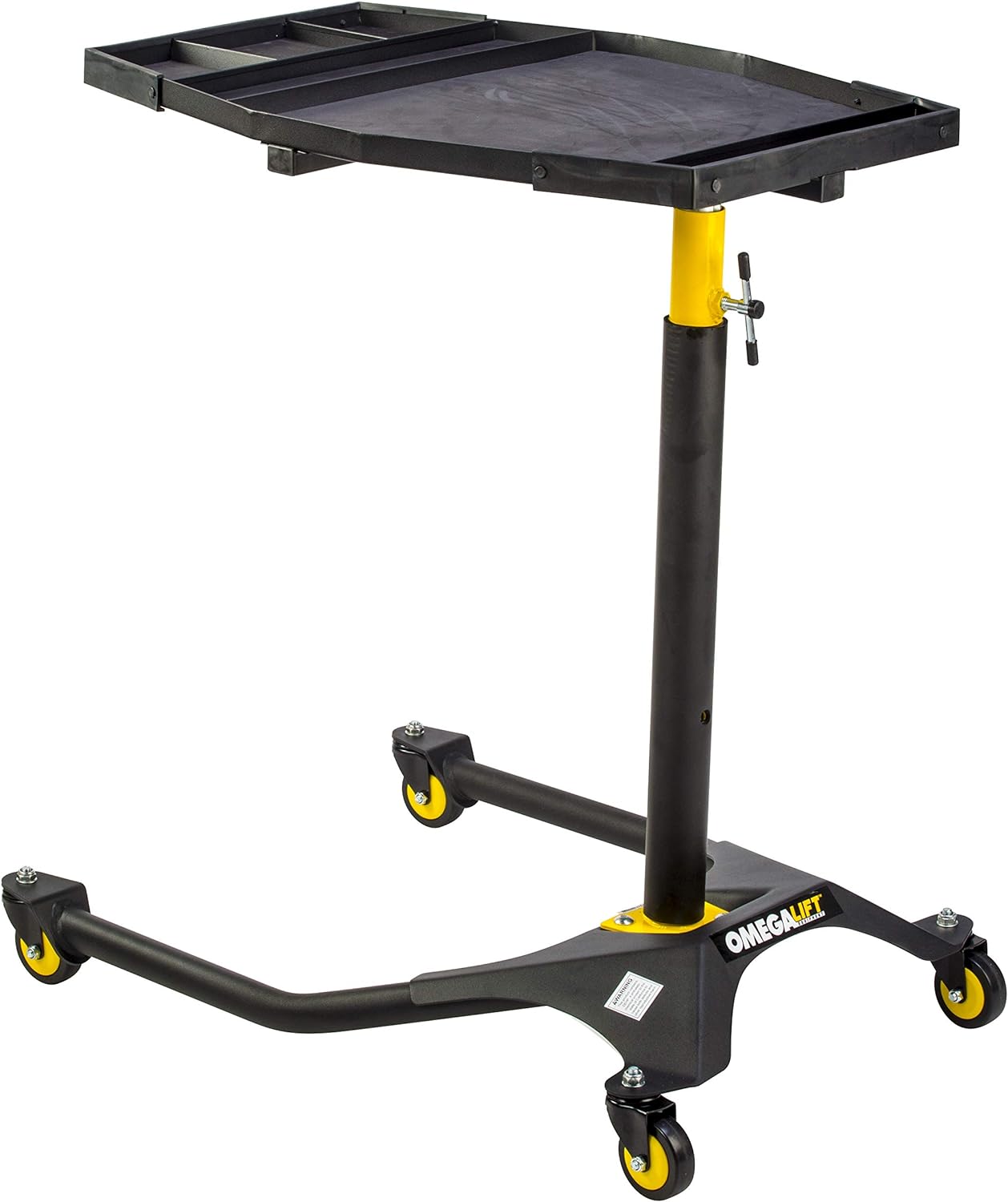 Rolling Automotive Service Tray, 1 Pack , Black-Toppalletfly