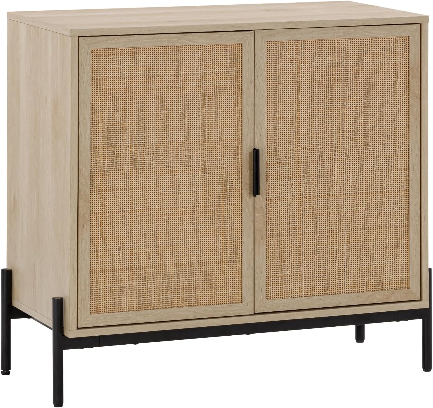 Storage Cabinet, Modern Free Standing Buffet Sideboard Hallway, Entryway, Dining Living Room-Toppalletfly