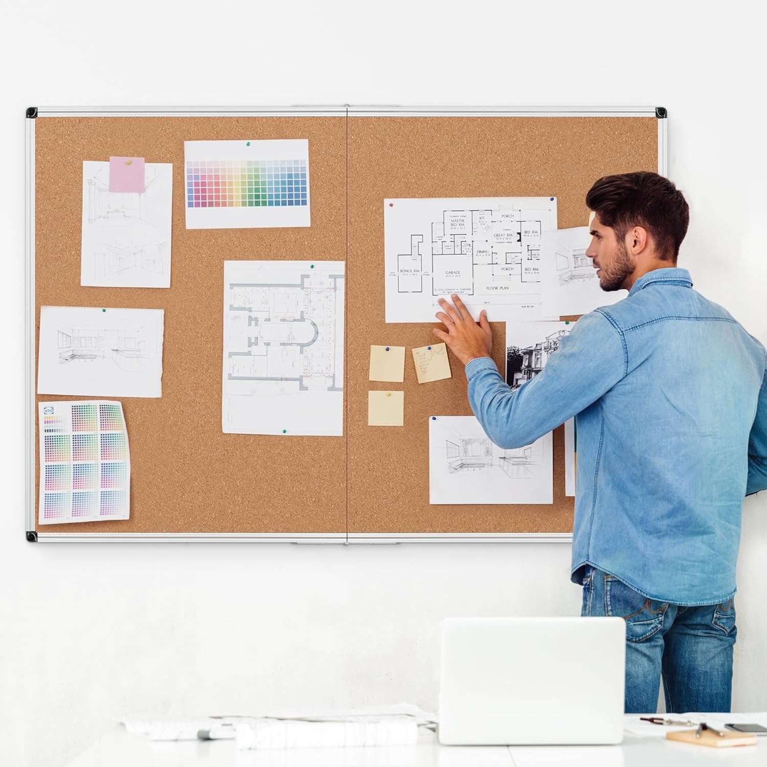 Cork Bulletin Board-Toppalletfly