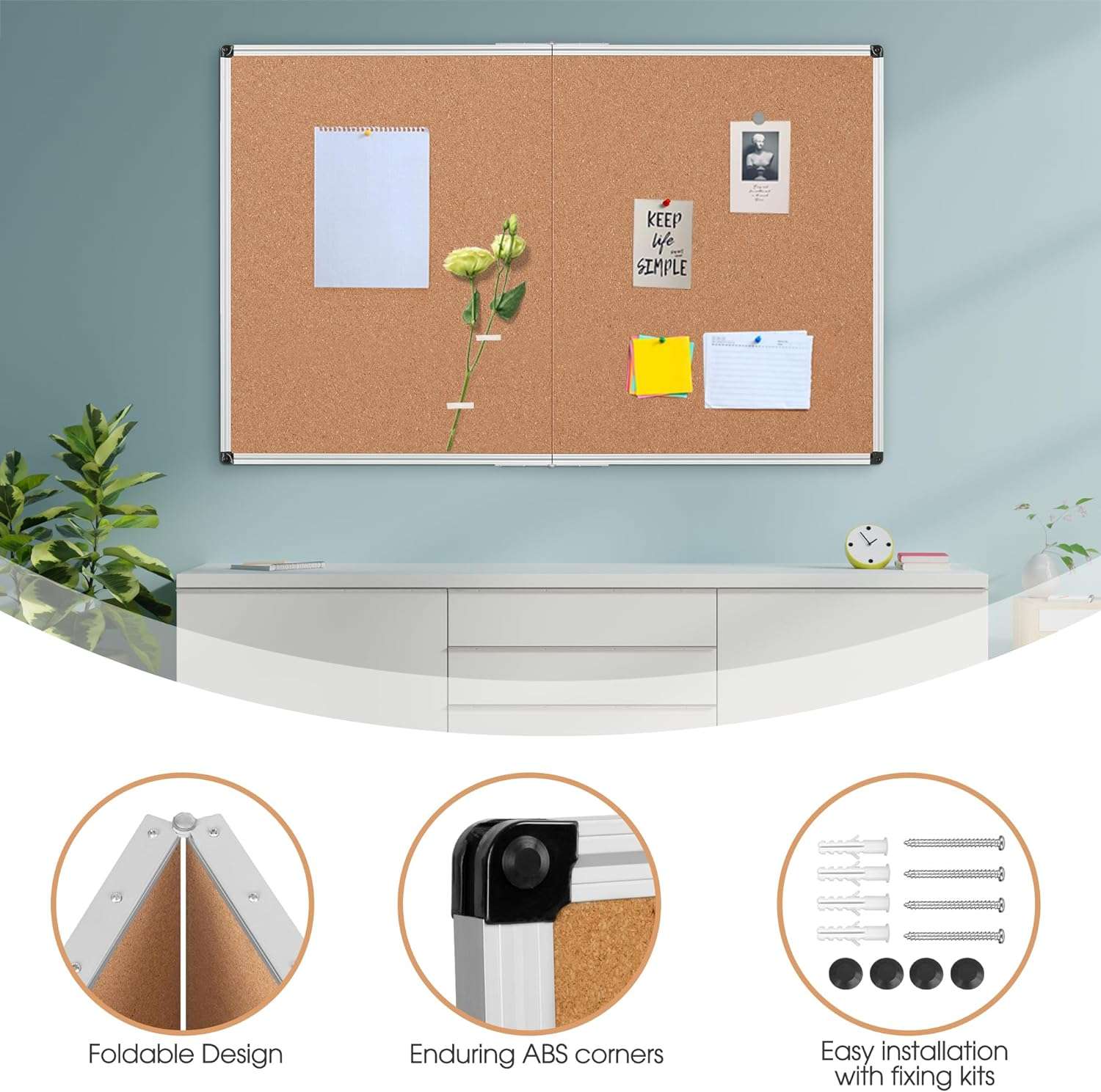 Cork Bulletin Board-Toppalletfly