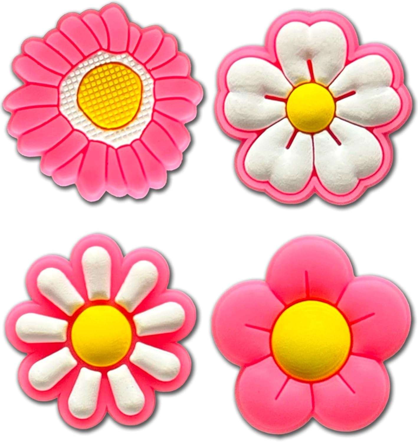 30 PCS Pink Cute Shoe Charms for Girls & Kids – Kawaii Decoration Accessories Pins with Flower, Unicorn, Rainbow, Butterfly, and Food Designs for Clogs – Perfect Party Favors & Holiday Gift Idea