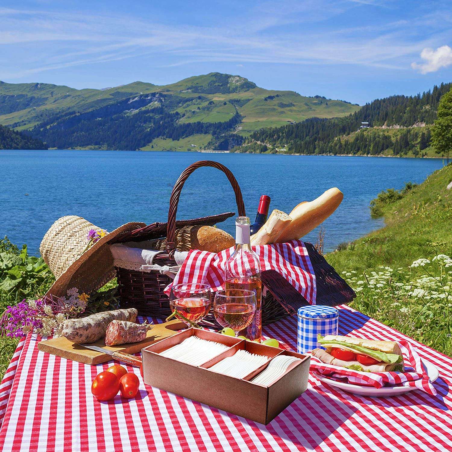 Compostable Cutlery Set - 380 Value Pack, 180 Forks, 100 Spoons, 100 Knives - Eco Friendly Utensils -BPI Certified Plant-Based Disposable-Toppalletfly