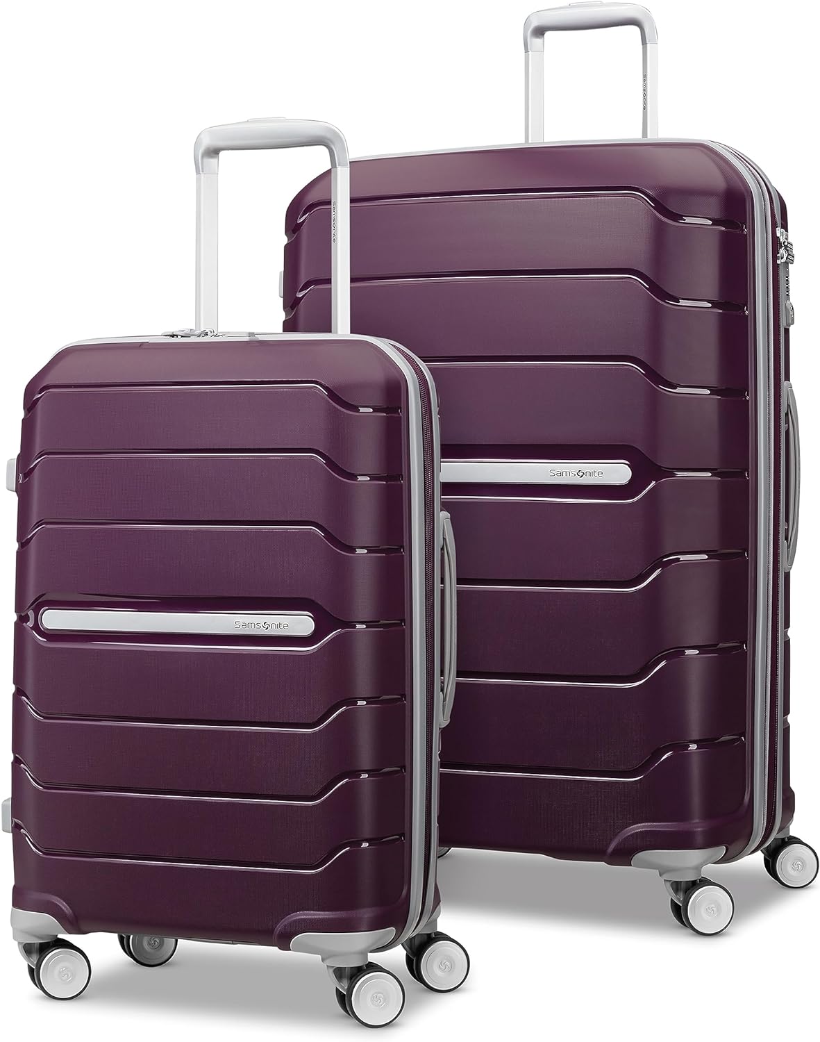 Travel Luggage, Expandable with Double Spinner Wheels-Toppalletfly
