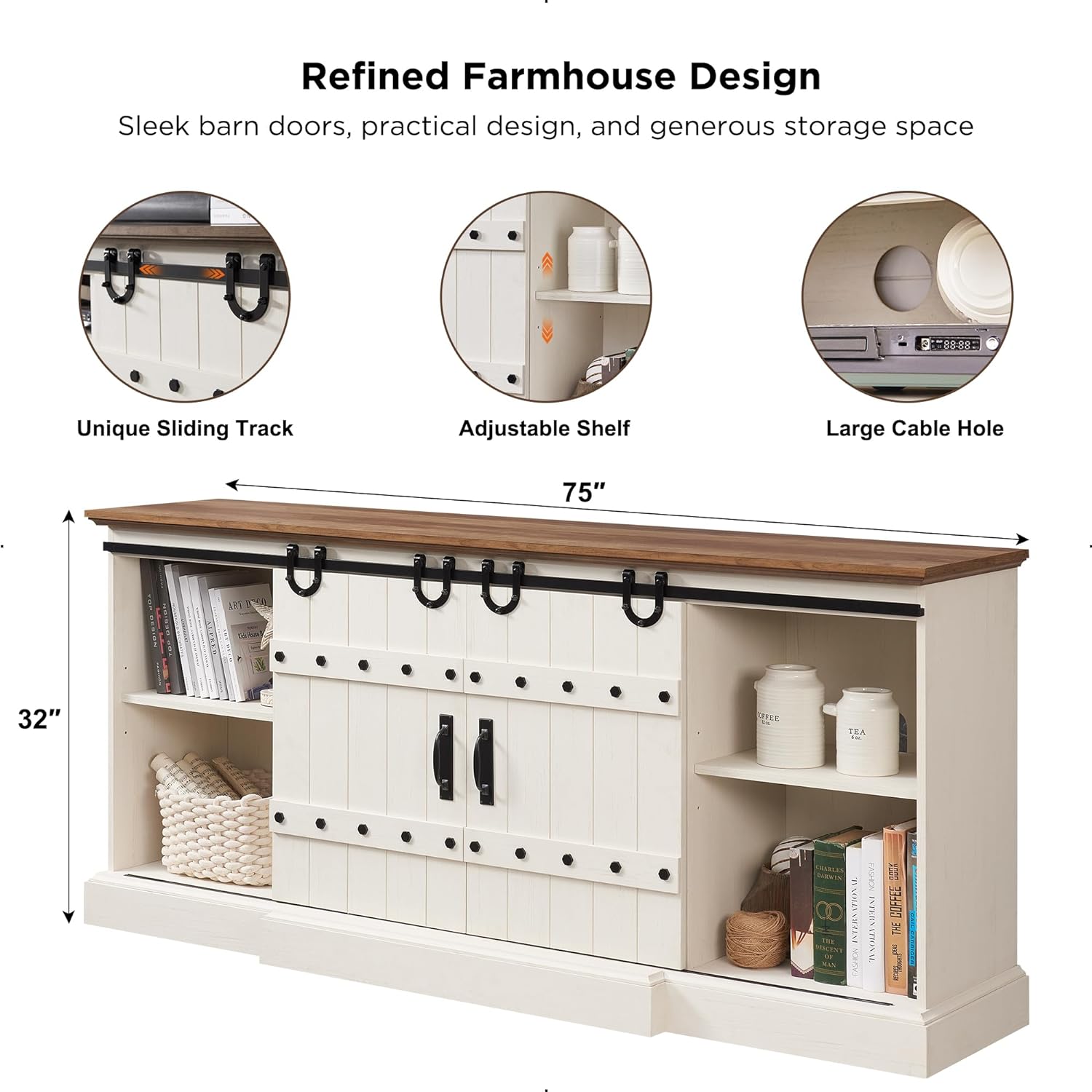TV Stand or TV Stand with Fireplace for TVs-Toppalletfly