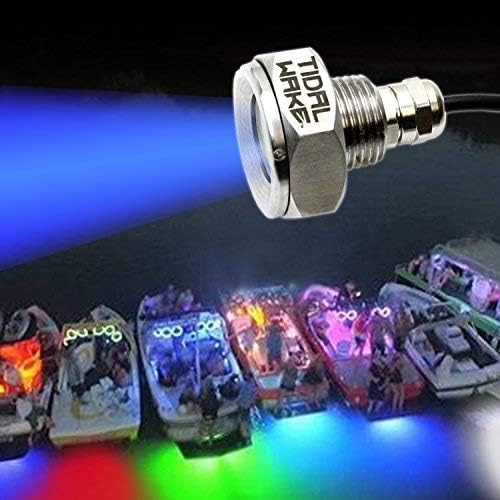 Underwater 1/2 Inch Standard Boat Drain Plug LED Light-Toppalletfly