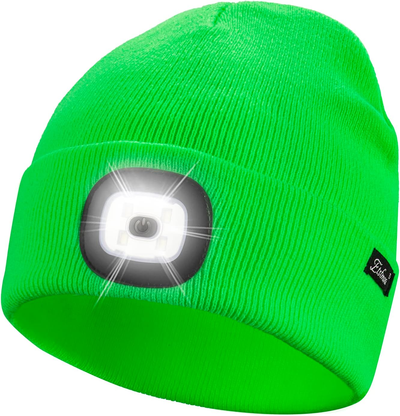Unisex Beanie with Light, USB Rechargeable Caps-Toppalletfly