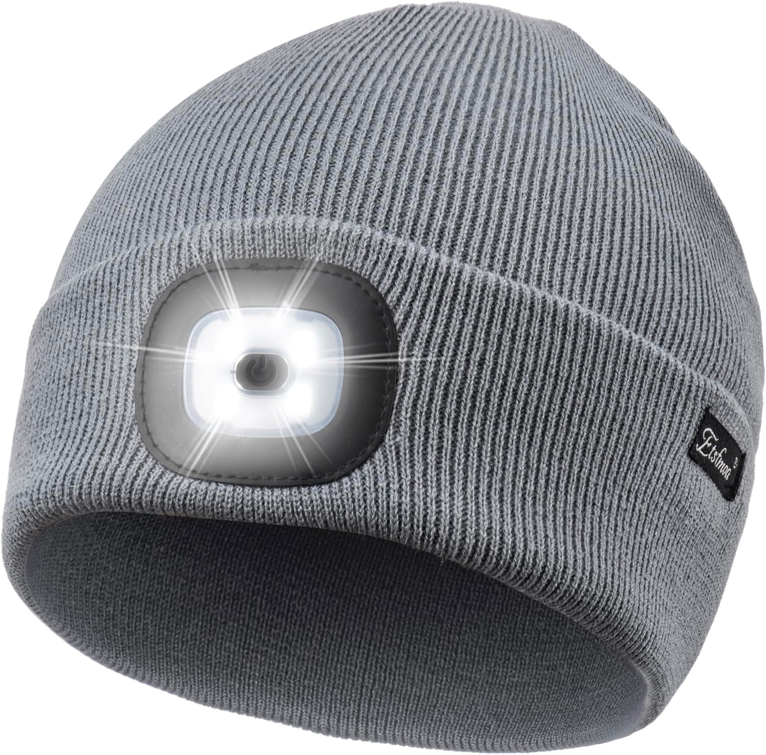 Unisex Beanie with Light, USB Rechargeable Caps-Toppalletfly