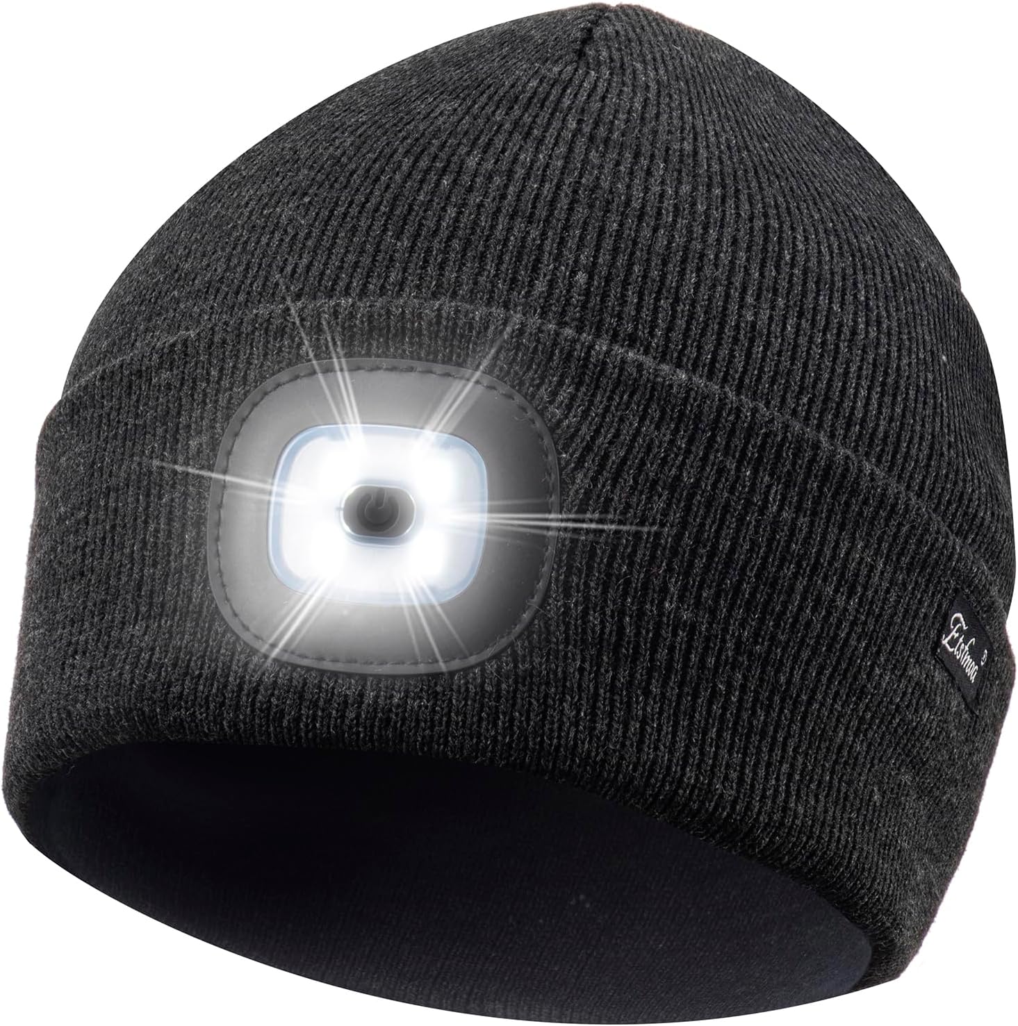 Unisex Beanie with Light, USB Rechargeable Caps-Toppalletfly