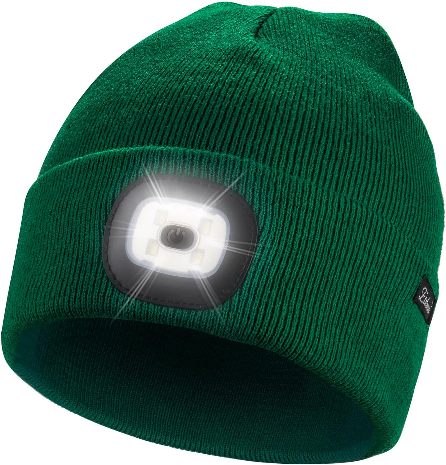 Unisex Beanie with Light, USB Rechargeable Caps-Toppalletfly