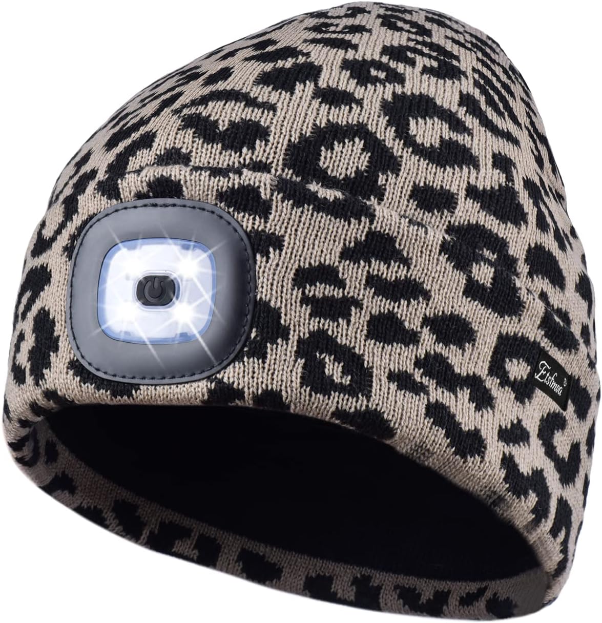 Unisex Beanie with Light, USB Rechargeable Caps-Toppalletfly