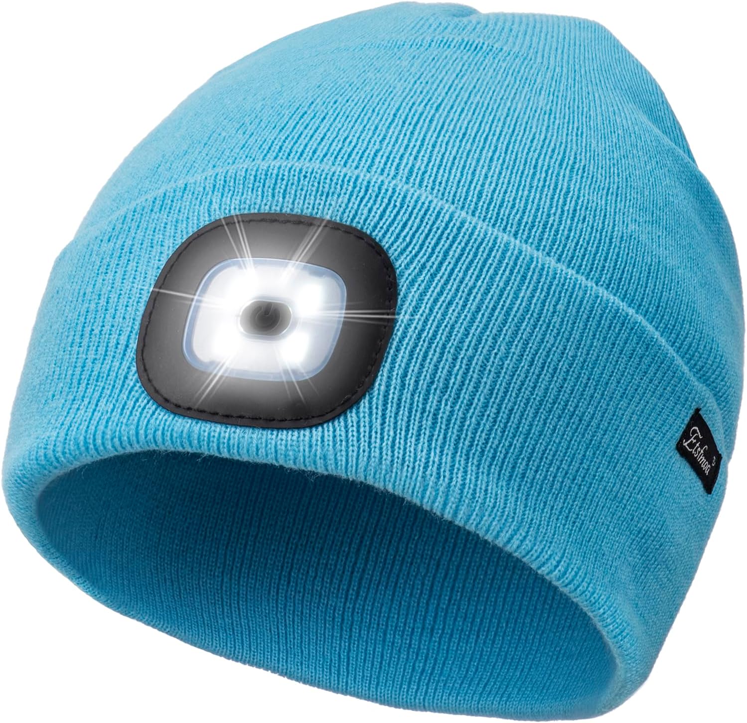 Unisex Beanie with Light, USB Rechargeable Caps-Toppalletfly