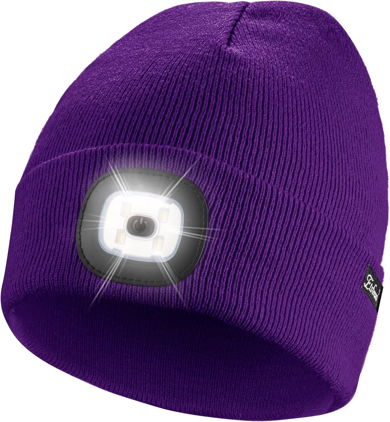 Unisex Beanie with Light, USB Rechargeable Caps-Toppalletfly