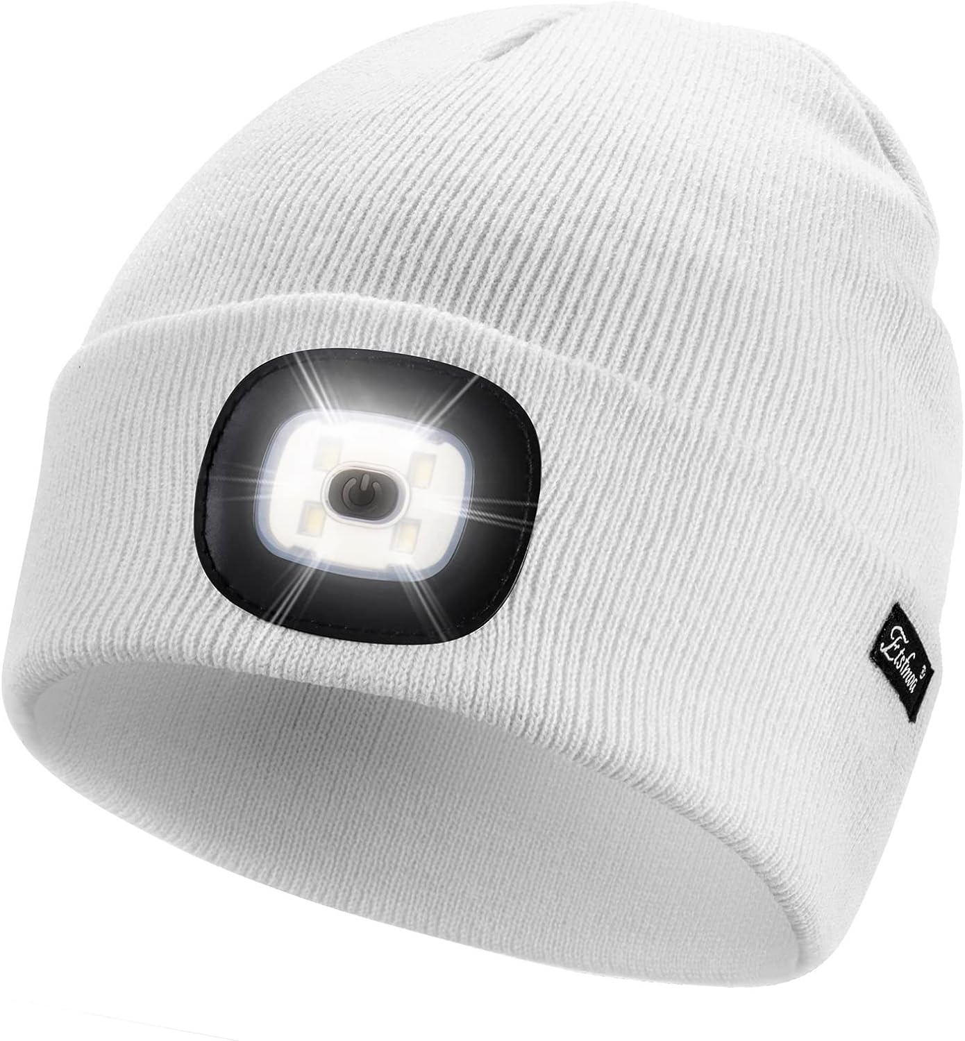 Unisex Beanie with Light, USB Rechargeable Caps-Toppalletfly