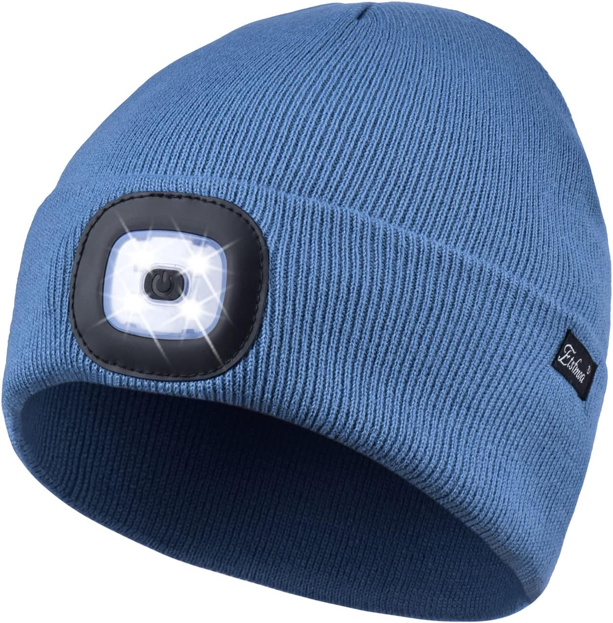 Unisex Beanie with Light, USB Rechargeable Caps-Toppalletfly