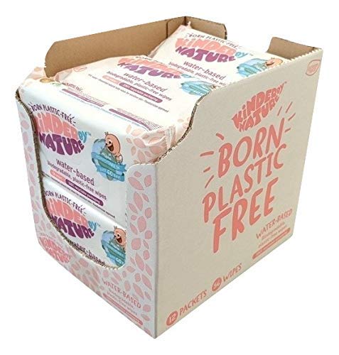 Water Based Baby Wipes, 56 Count Case of 12 packs-Toppalletfly