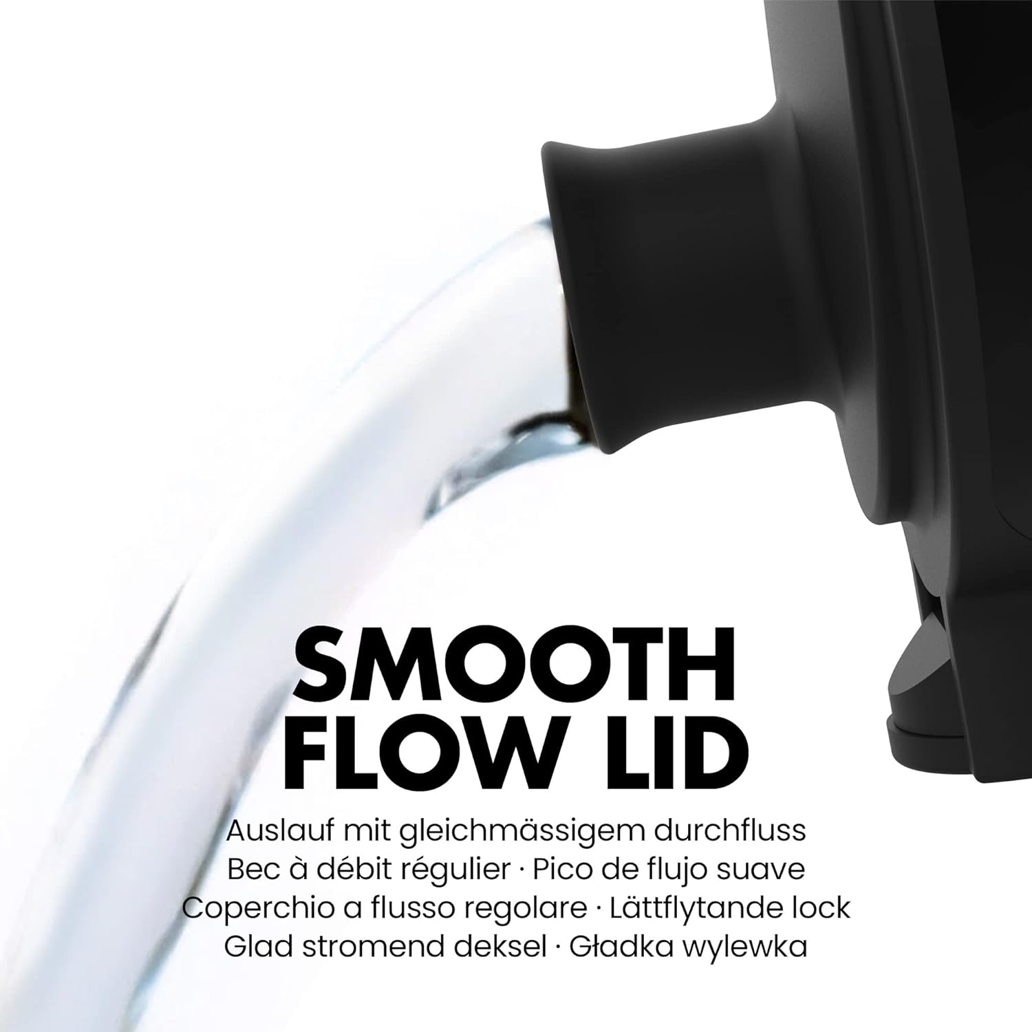 Water Bottle, 600 ml/20 oz, Leak Proof, Easy to Open, Secure Lock, Dishwasher Safe-Toppalletfly