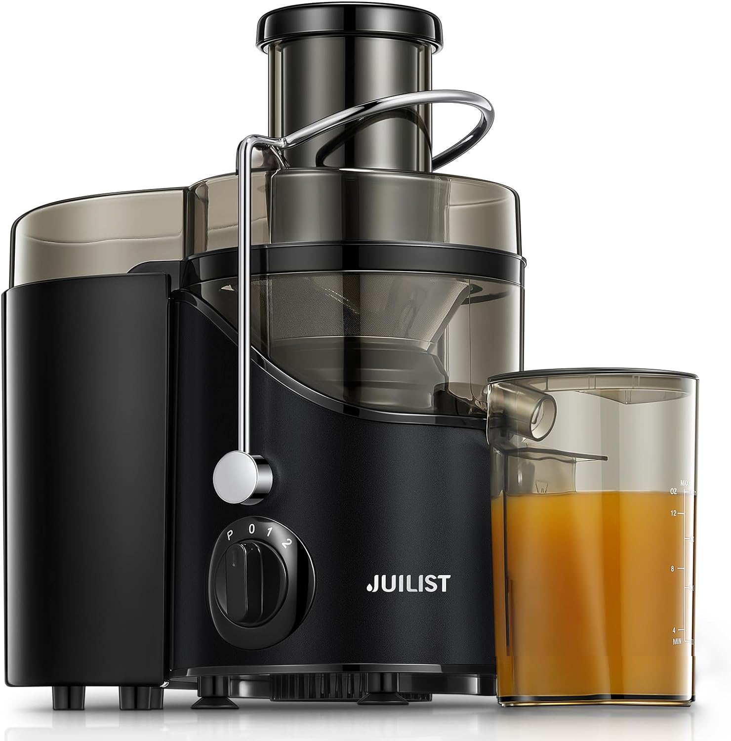 Wide Mouth Juicer Extractor, for Vegetable and Fruit with 3-Speed Setting, 400W Motor, Easy to Clean-Toppalletfly