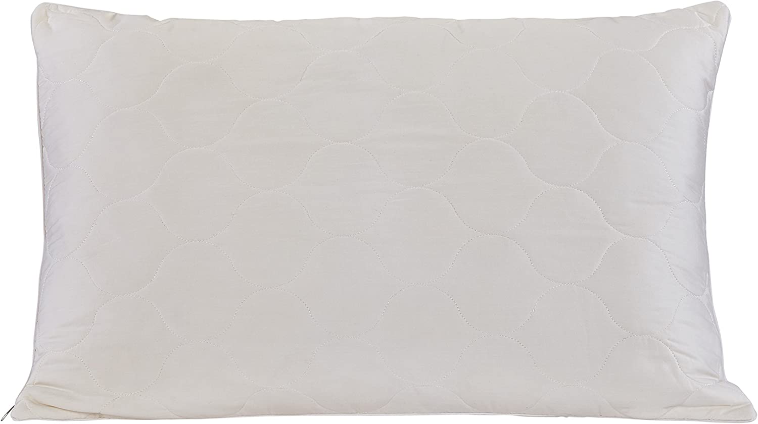 Wool Pillow, Ideal for Sleeping and Avoiding Neck Pain, Hypoallergenic, Natural Adjustable Washable-Toppalletfly
