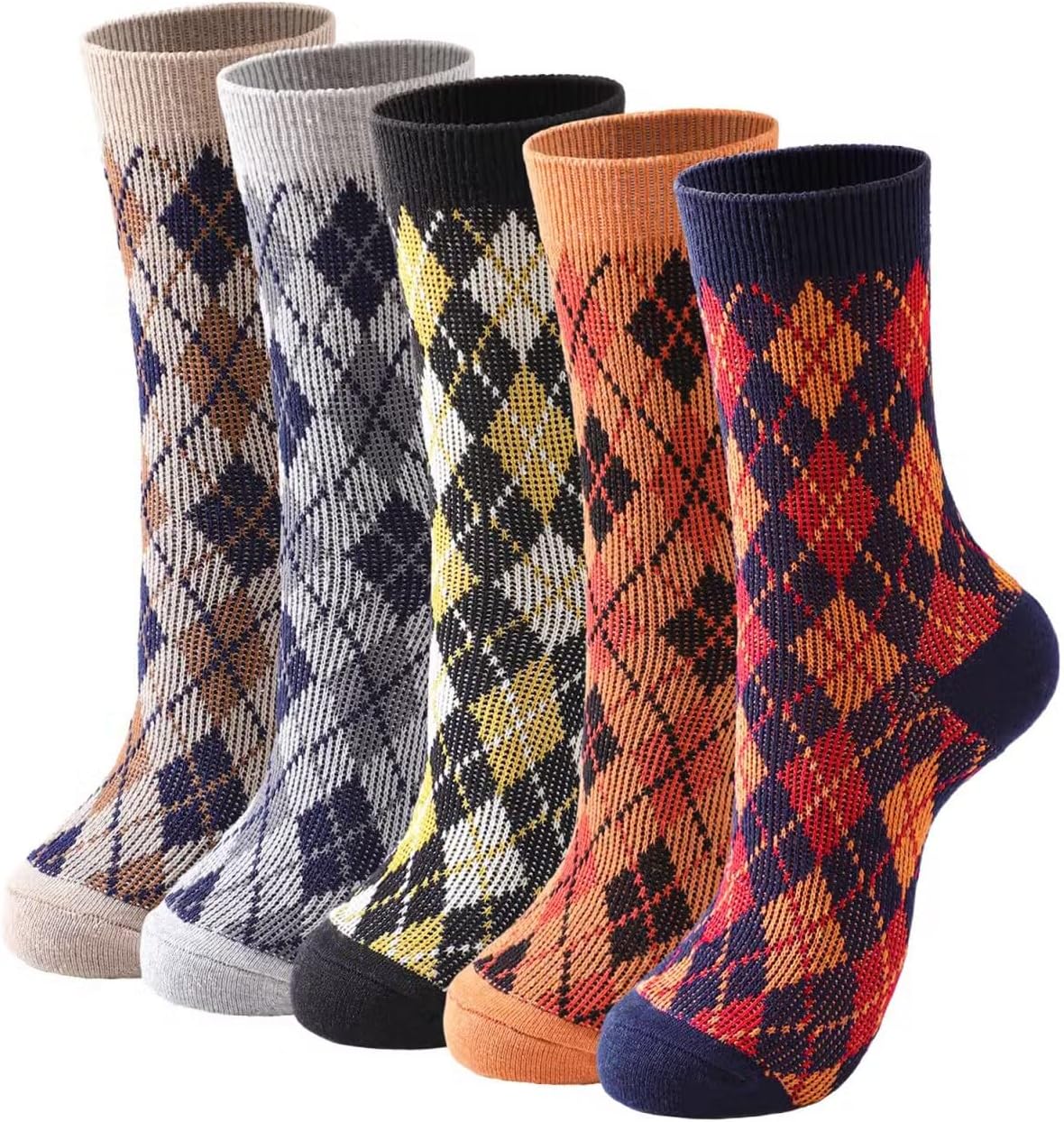 Wool Socks – Cozy, Warm, Thick Knit Socks for Women & Men, 2 Sets-Toppalletfly