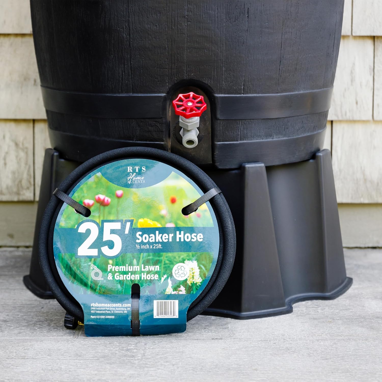 100% Recycled Rain Barrel-Toppalletfly