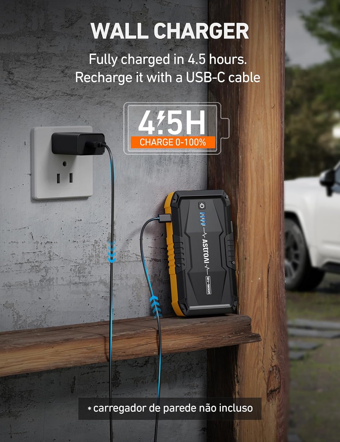 1500A Car Battery Jump Starter for Gas & Diesel Engines with Flashlight-Toppalletfly