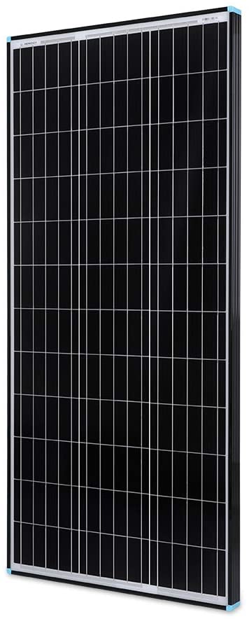 2PCS 100 Watt Solar Panels, 12 Volt Monocrystalline, High - Efficiency Module PV Power Charger for RV Battery Boat and Other Off - Grid Applications - Toppalletfly