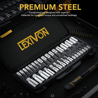 32-Piece Master HEX Bit Socket Set - Premium S2 Alloy Steel-Toppalletfly