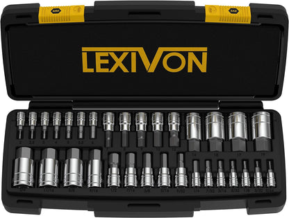 32-Piece Master HEX Bit Socket Set - Premium S2 Alloy Steel-Toppalletfly