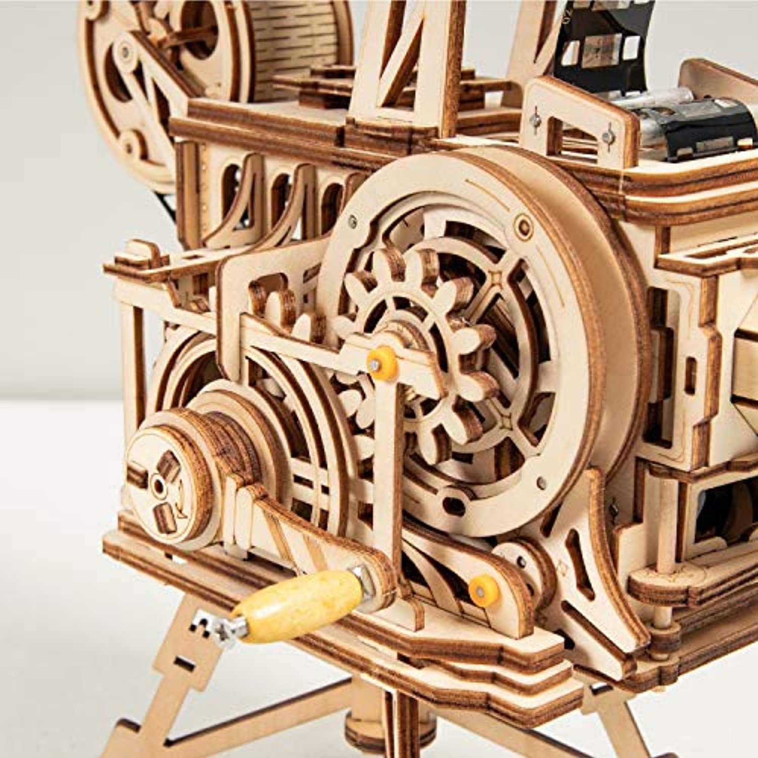 3D Wooden Puzzle Mechanical Model Kits for Adults DIY Craft Kits Vitascope - Toppalletfly