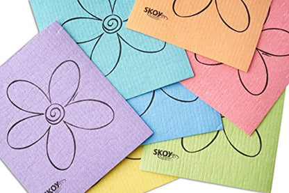 4 Pack Eco friendly Swedish Dishcloth - Assorted Colors-Toppalletfly