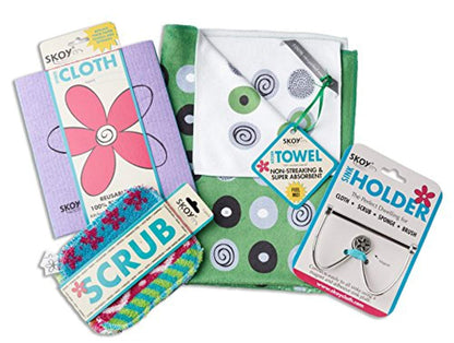 4 Pack Eco friendly Swedish Dishcloth - Assorted Colors-Toppalletfly