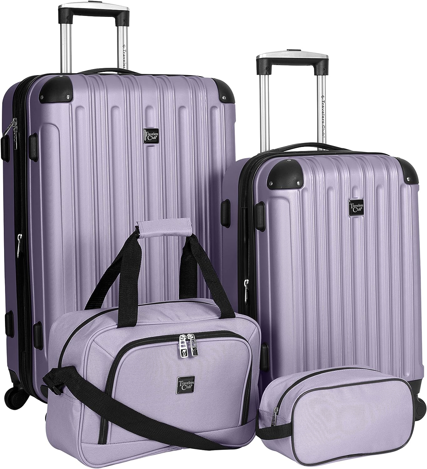 4-Piece Luggage Travel Set, Expandable-Toppalletfly