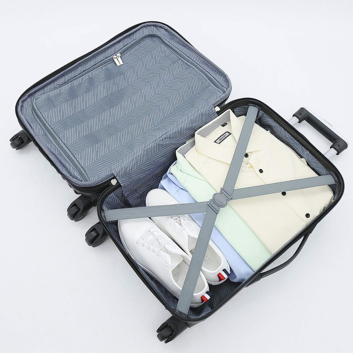 4-Piece Luggage Travel Set, Expandable-Toppalletfly