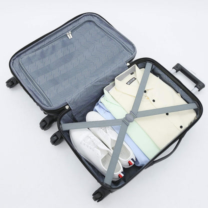 4-Piece Luggage Travel Set, Expandable-Toppalletfly