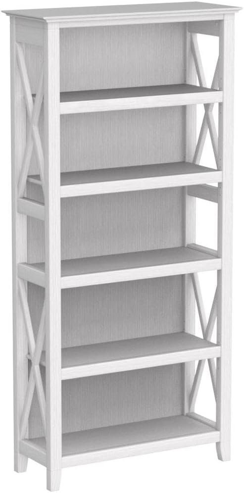 5 Shelf 66 Inch Bookcase Set-Toppalletfly