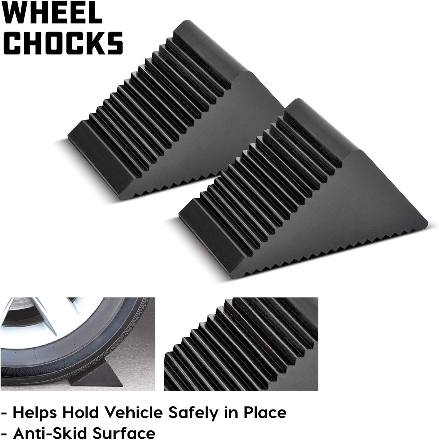 6-Piece Car Jack & Garage Creeper Set with 2-Ton Lift, Jack Stands & Wheel Chocks-Toppalletfly