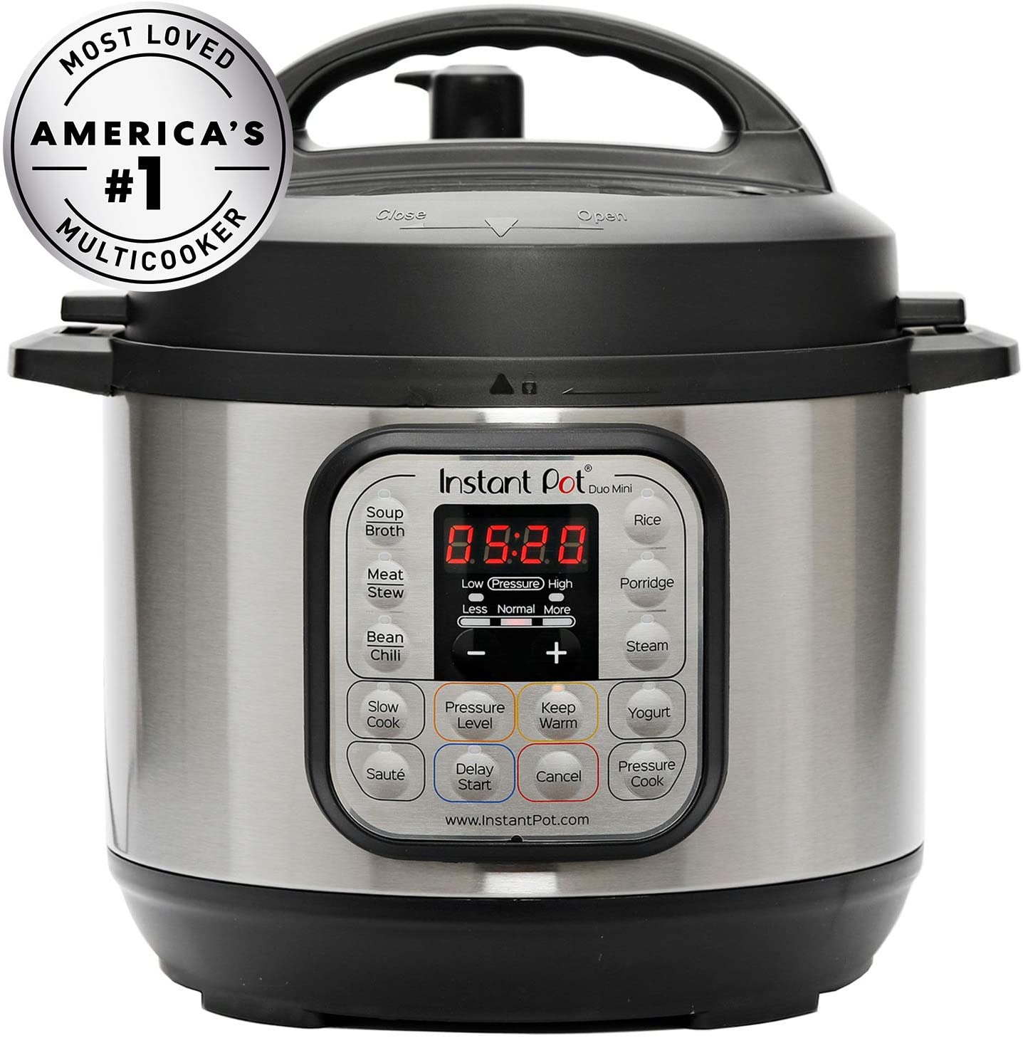 7-in-1 Electric Pressure Cooker Duo, Sterilizer, Slow Cooker, Rice Cooker, Steamer, Saute, Yogurt Maker, and Warmer-Toppalletfly