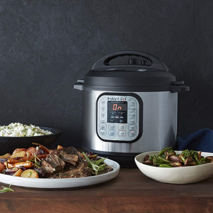 7-in-1 Electric Pressure Cooker Duo, Sterilizer, Slow Cooker, Rice Cooker, Steamer, Saute, Yogurt Maker, and Warmer-Toppalletfly