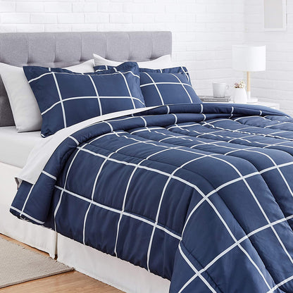 7 Piece Lightweight Microfiber Comforter Bedding Set-Toppalletfly