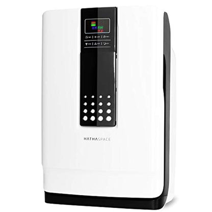 Air Purifier, 5-in-1 Large Room Air Cleaner & Deodorizer for Allergies, Pets, Asthma, Smokers, Odors-Toppalletfly