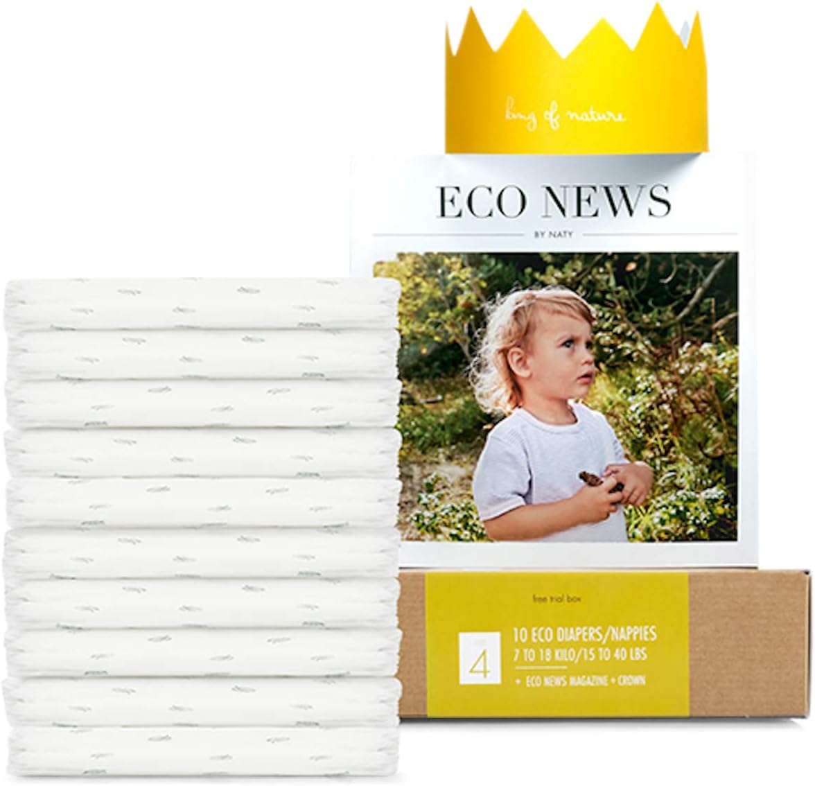 Baby Diapers, Plant-Based Eco-Friendly Diapers, Great for Baby Sensitive Skin and Helps Prevent Leaking-Toppalletfly