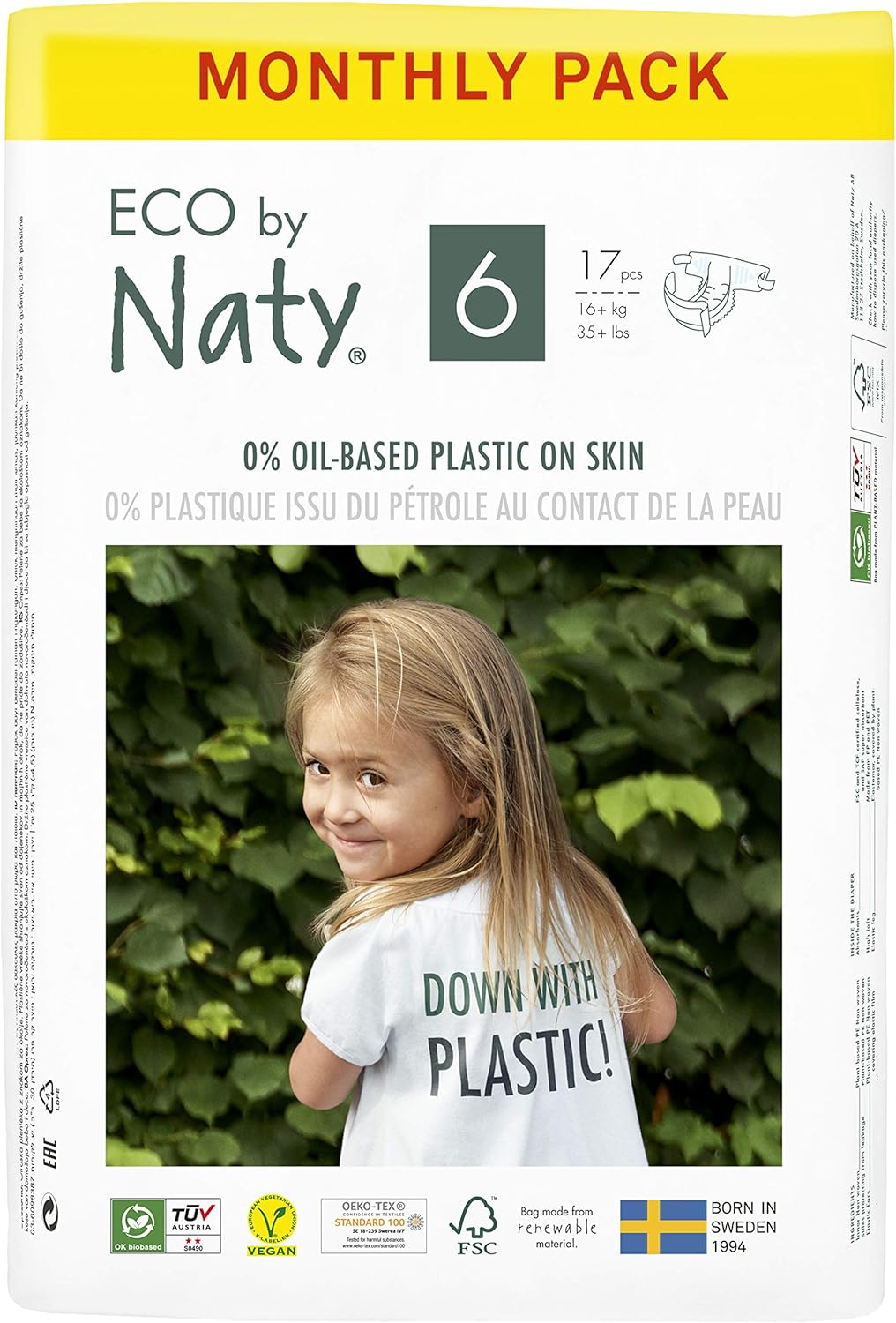 Baby Diapers, Plant-Based Eco-Friendly Diapers, Great for Baby Sensitive Skin and Helps Prevent Leaking-Toppalletfly