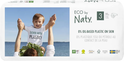 Baby Diapers, Plant-Based Eco-Friendly Diapers, Great for Baby Sensitive Skin and Helps Prevent Leaking-Toppalletfly