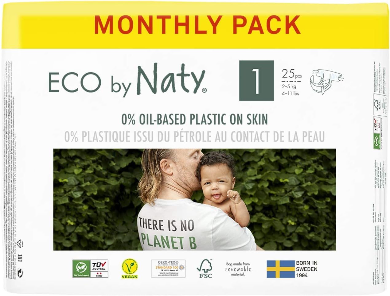 Baby Diapers, Plant-Based Eco-Friendly Diapers, Great for Baby Sensitive Skin and Helps Prevent Leaking-Toppalletfly