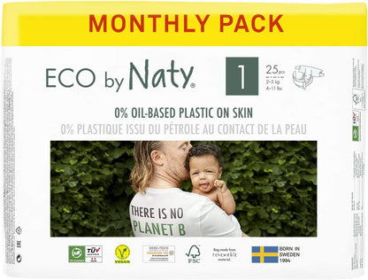 Baby Diapers, Plant-Based Eco-Friendly Diapers, Great for Baby Sensitive Skin and Helps Prevent Leaking-Toppalletfly