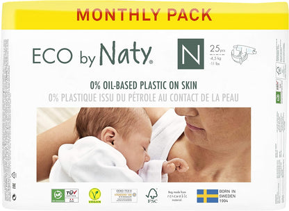 Baby Diapers, Plant-Based Eco-Friendly Diapers, Great for Baby Sensitive Skin and Helps Prevent Leaking-Toppalletfly