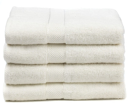 Bamboo Cotton Bath Towels - Natural, Ultra Absorbent and Eco-Friendly 30" X 52"-Toppalletfly