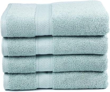 Bamboo Cotton Bath Towels - Natural, Ultra Absorbent and Eco-Friendly 30" X 52"-Toppalletfly