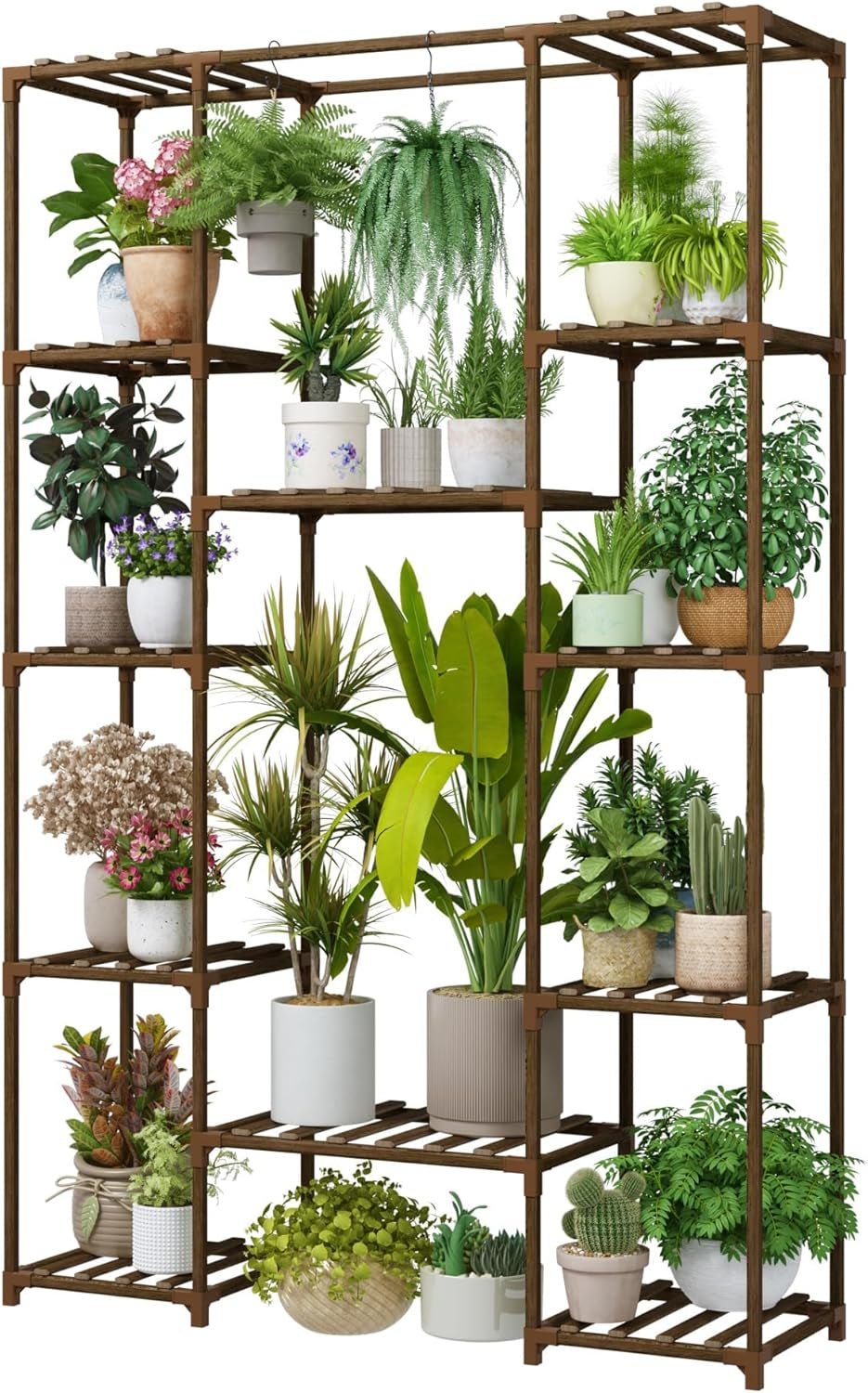 Bamboo Customizable Plant Stand-Toppalletfly