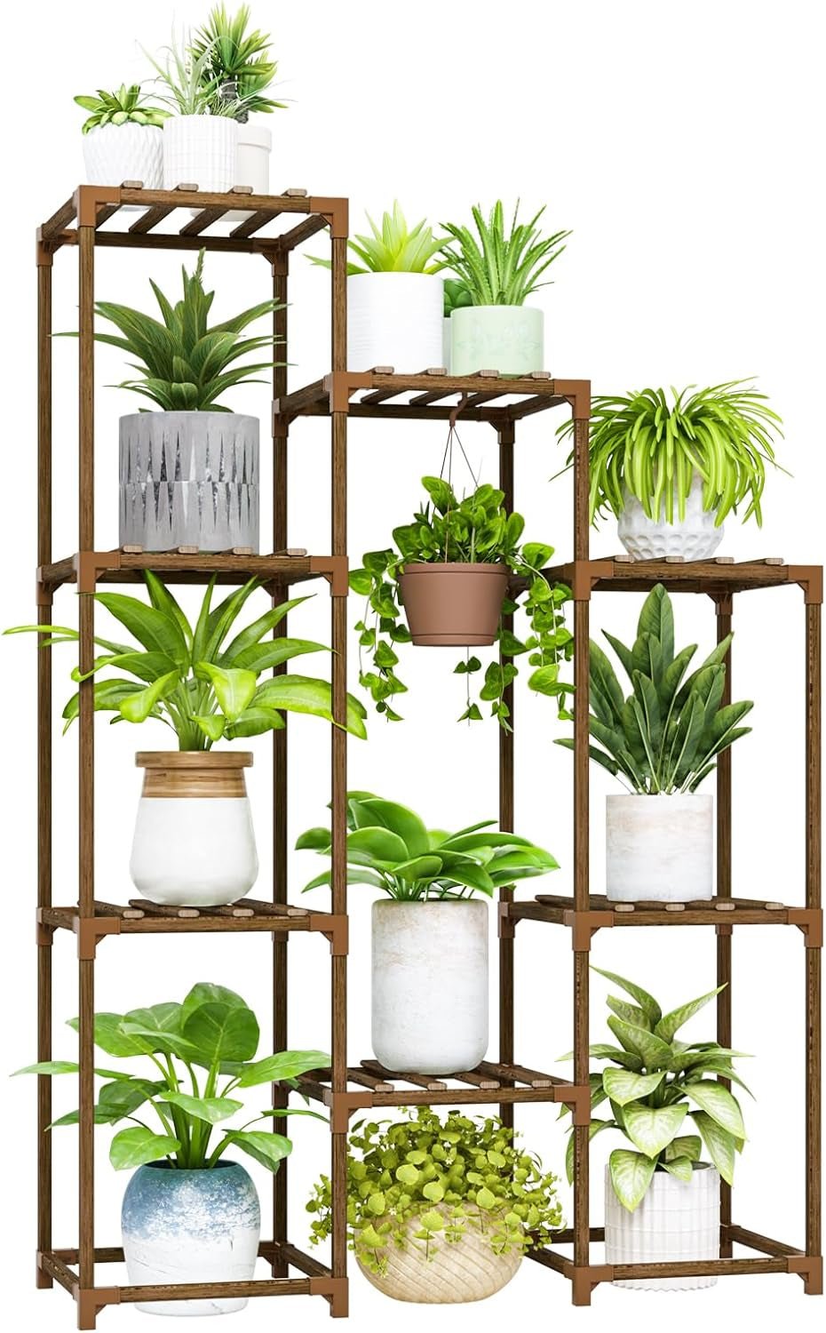 Bamboo Customizable Plant Stand-Toppalletfly